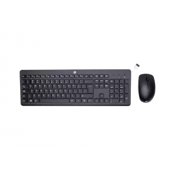 Conjunto inalámbrico de ratón y teclado HP 230 Full-Size negro