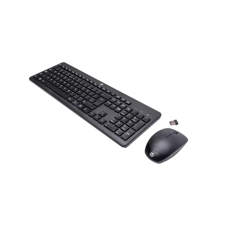 Conjunto inalámbrico de ratón y teclado HP 230 Full-Size negro
