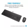 Conjunto inalámbrico de ratón y teclado HP 230 Full-Size negro