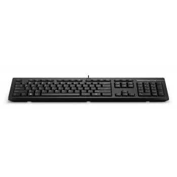Teclado HP 125 USB WD KBD Bulk 12 Full-size con cable QWERTY