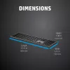 Teclado HP 975 Dual-Mode Wireless Full-size mecánico QWERTY