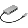 Sandberg USB-C Multi Card Reader Pro, CF, MMC, MicroSD (TransFlash), SD, SDHC, SDXC, xD, negro, USB 3.2 Gen 1 (3.1 Gen 1) Type-C, 1 ud., 82 mm, 23 mm