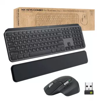 Combinación de teclado y ratón Logitech MX Keys Combo for Business Gen 2