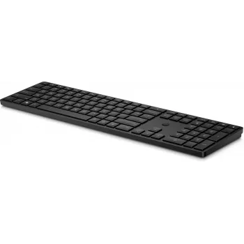 Teclado inalámbrico programable HP 455, Full-Size (100 %), inalámbrico, RF Wireless, membrana, negro