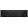 Teclado inalámbrico programable HP 455, Full-Size (100 %), inalámbrico, RF Wireless, membrana, negro