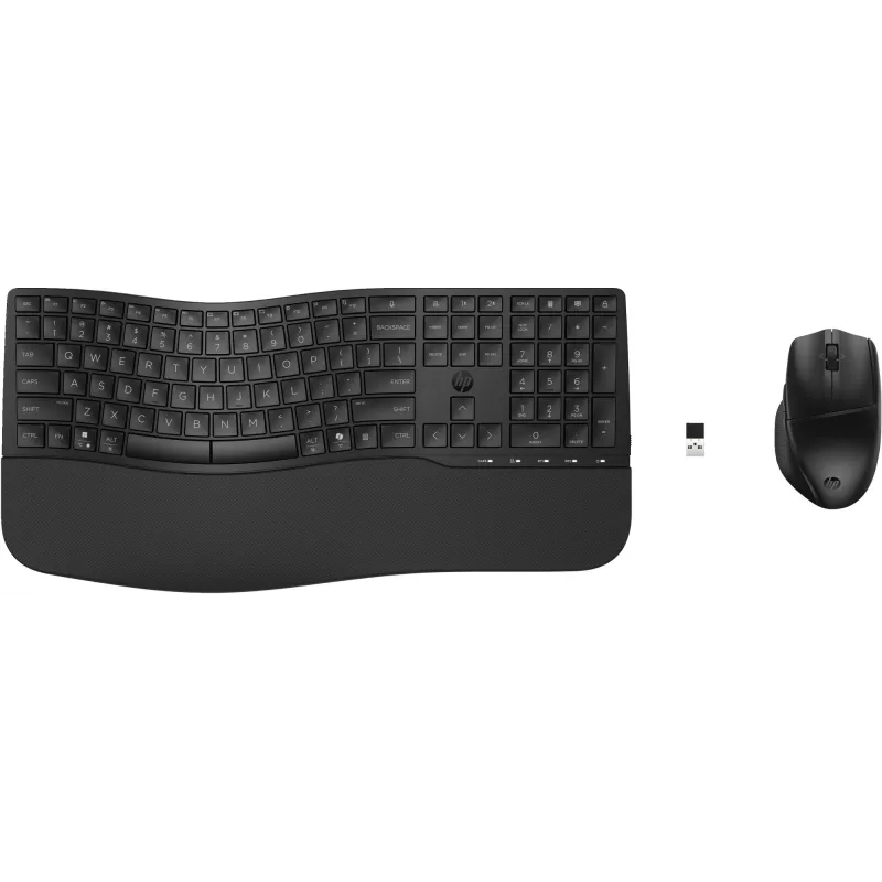 Conjunto de teclado y ratón HP 685 Comfort Dual-Mode Full-Size Wireless Bluetooth