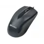 Ratón Sandberg USB-C, ambidiestro, óptico, USB Type-C, 1200 DPI, negro