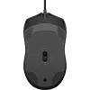 Ratón HP con cable 100, ambidiestro, óptico, USB Type-A, 1600 DPI, negro