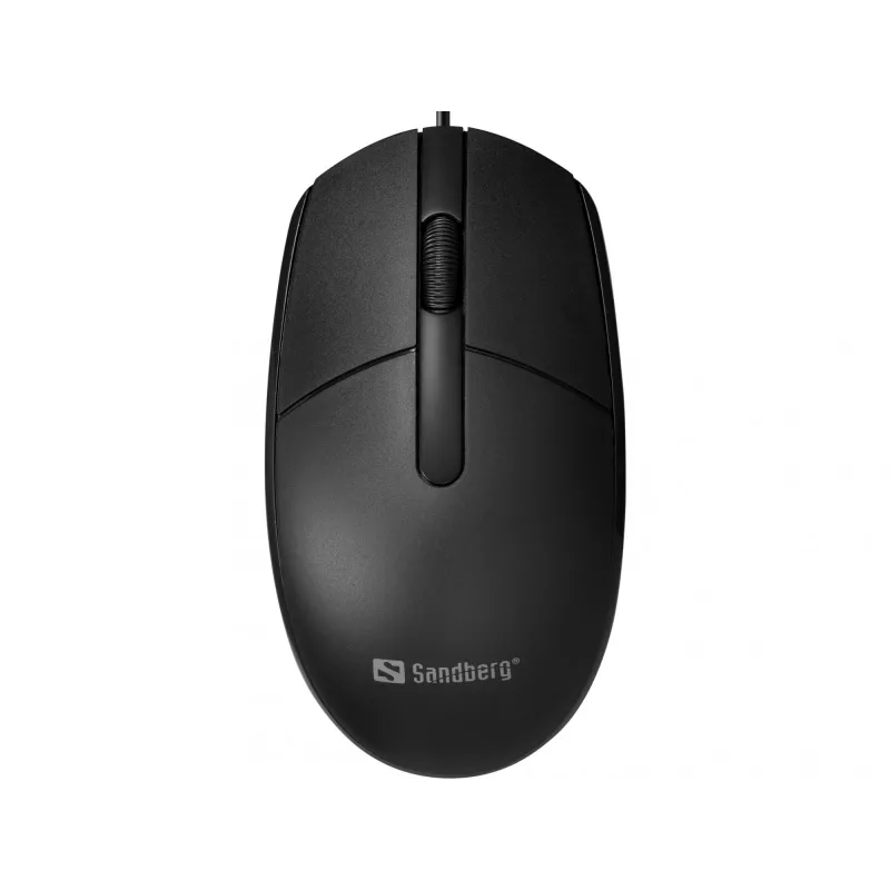 Ratón USB Sandberg Saver, ambidiestro, USB Type-A