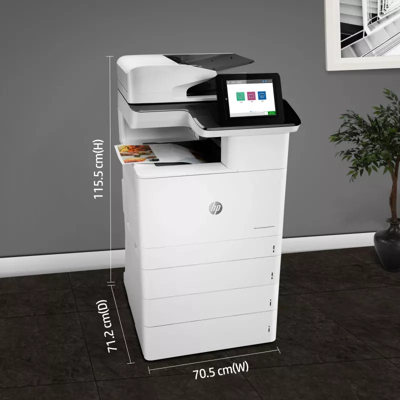 HP Color LaserJet Enterprise MFP M776dn, láser, impresión en color, 1200 x 1200 DPI, A3, impresión directa, negro, blanco