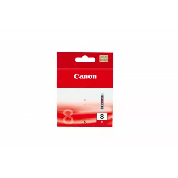 Canon CLI-8R cartucho de tinta rojo, rojo, tinta pigmentada, 1 ud., 2770 páginas