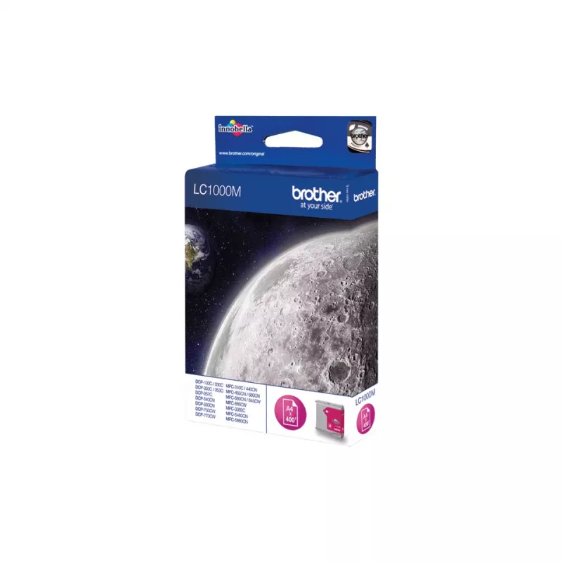 Brother LC1000M cartucho de tinta 1 ud. original magenta