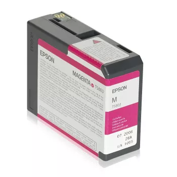 Epson pack individual magenta T580300, magenta, tinta pigmentada, 80 ml, 1 ud.