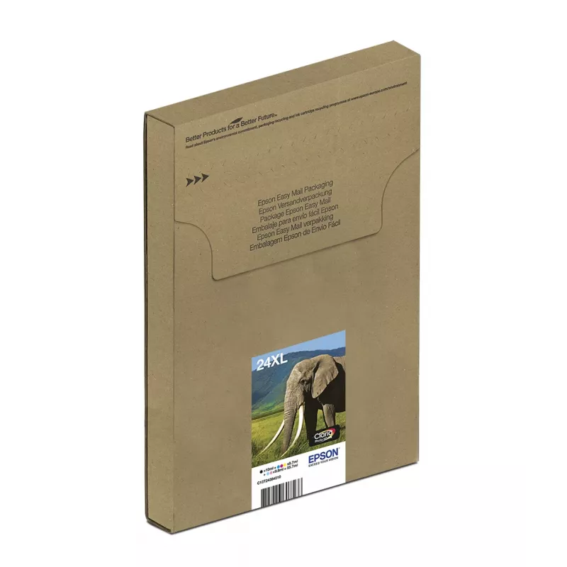 Epson multipack 6 colores 24XL EasyMail, negro, cian, cian claro, magenta, magenta claro, amarillo