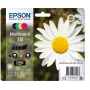 Epson 18 C13T18064022 Claria Home Ink multipack de cartuchos de tinta, 4 uds., 15,1 ml, negro/cian/magenta/amarillo