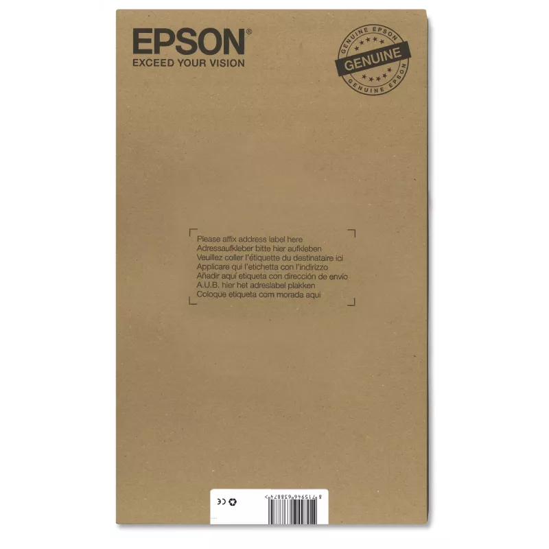Epson Strawberry multipack 4 colores 29 EasyMail, rendimiento estándar, negro, cian, magenta, amarillo, 5,3 ml, 3,2 ml, 1 ud., multipack