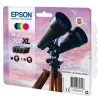 Epson 502XL C13T02W64020 Claria Home Ink multipack de cartuchos de tinta, 4 uds., XL, 28,4 ml, negro/cian/magenta/amarillo, hasta 550 (negro) / 470 (color) páginas