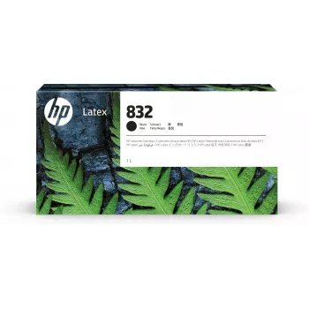 Cartucho de tinta HP 832 4UV75A Latex, 1 l, negro, para Latex 630 W/700/700 W/800/800 W