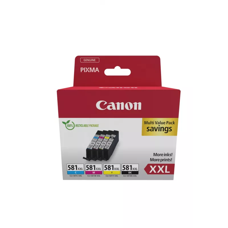 Cartucho de tinta Canon 1998C006 4 uds. original negro, cian, magenta, amarillo