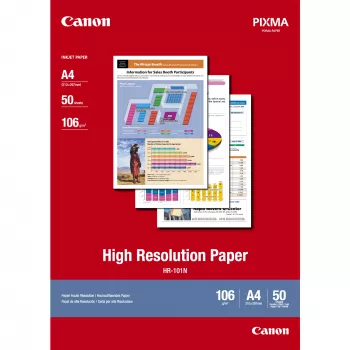 Canon HR-101N Papel de alta resolución A4 - 50 hojas