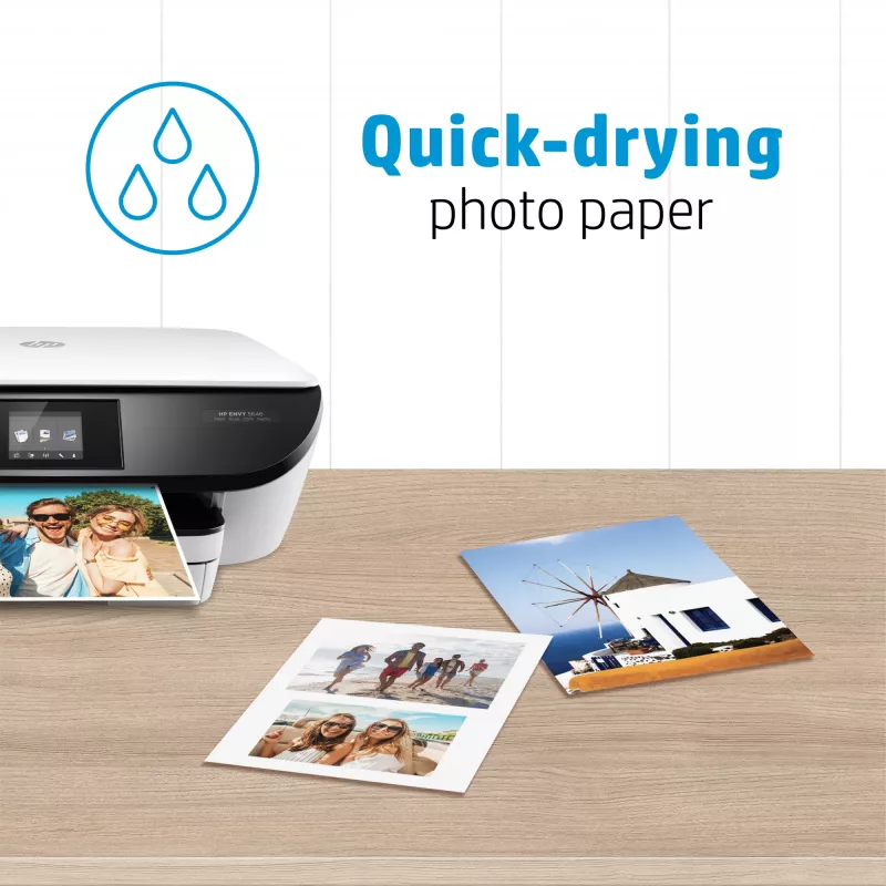 HP Papel fotográfico Everyday, brillante, 200 g/m², A4 (210 x 297 mm), 100 hojas