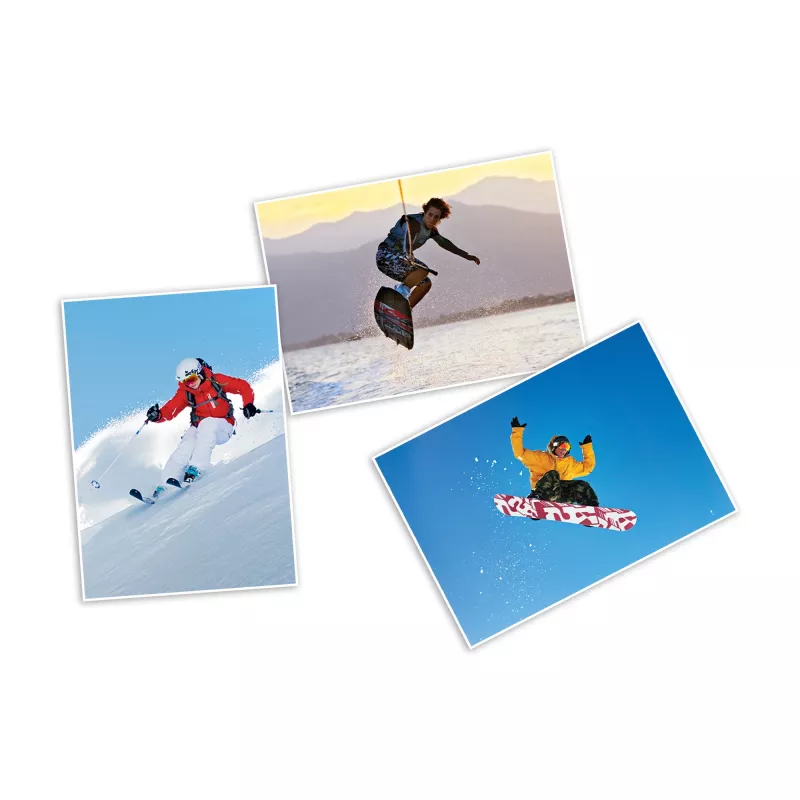 HP Q8696A Advanced Glossy papel fotográfico brillante sin bordes, 250 g/m², 13 x 18 cm (130 x 180 mm), 25 hojas