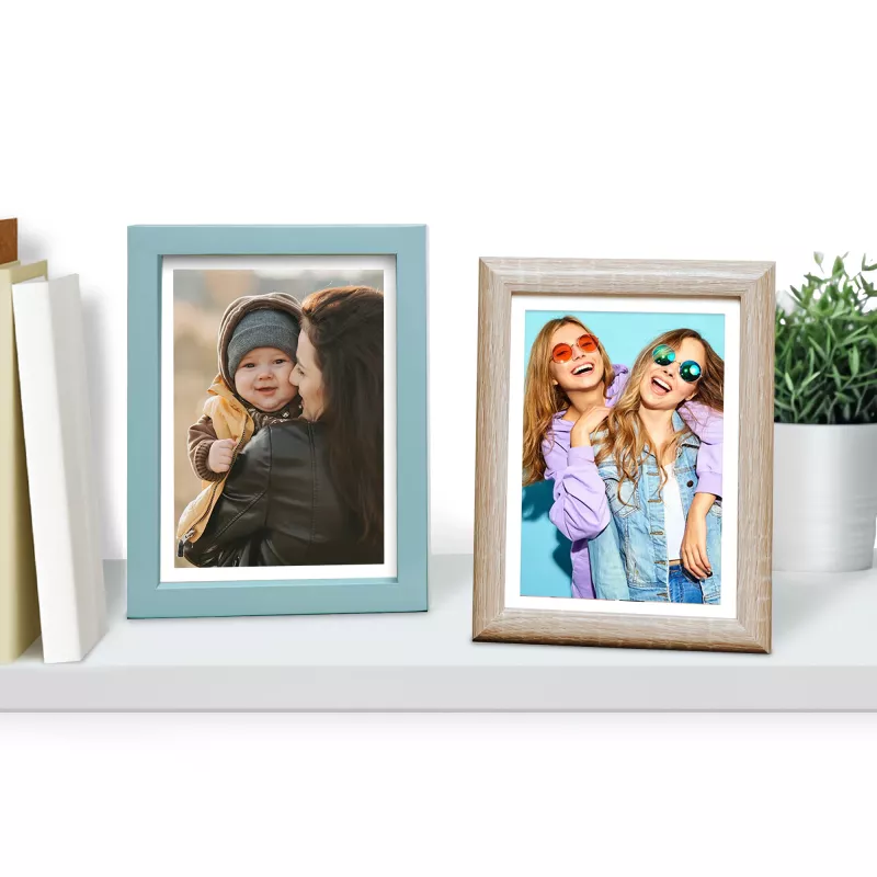 HP Q8696A Advanced Glossy papel fotográfico brillante sin bordes, 250 g/m², 13 x 18 cm (130 x 180 mm), 25 hojas