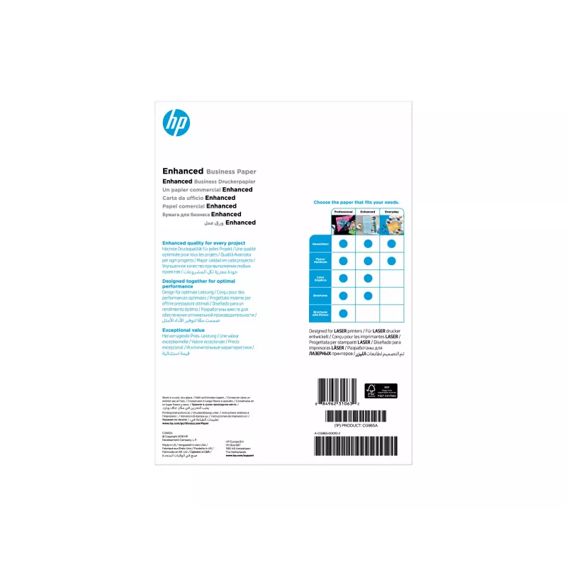 Papel láser HP Professional Glossy 150 g/m² A4 150 hojas