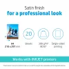 Papel fotográfico satinado HP Premium Plus 300 g/m² A4 (210 x 297 mm) 20 hojas