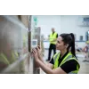 Rollo de etiquetas continuas térmicas directas Brother, blanco, etiqueta autoadhesiva para impresora, etiqueta continua, térmica directa, TD-4410D, TD-4420DN, TD-4520DN, TD-4550DNWB, 10,2 cm