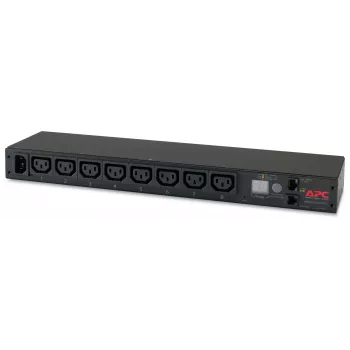 Unidad de distribución de alimentación (PDU) APC AP7820B 8 salidas de CA 0U/1U negra