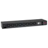 Unidad de distribución de alimentación (PDU) APC AP7821B 8 tomas de CA 0U/1U negra