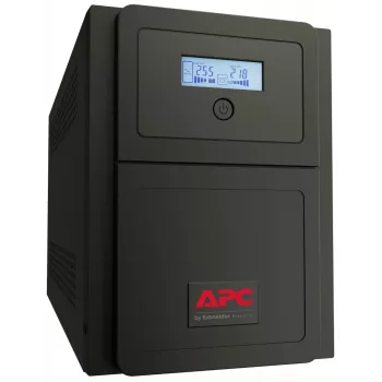 APC Easy UPS 1 Ph Line Interactive, 1500VA, Torre, 230V, 6 salidas IEC C13, AVR, contacto libre de potencial, LCD, sin soporte para tarjeta de red