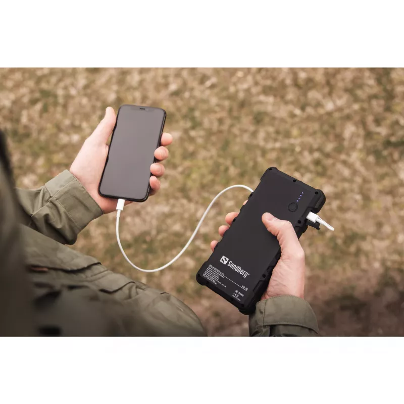 Batería externa Sandberg Outdoor Solar Powerbank 24000