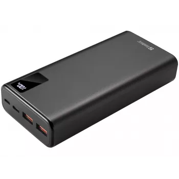 Batería portátil Sandberg Powerbank USB-C PD 20W 20000, 20000 mAh