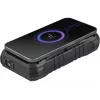 Batería externa Sandberg Survivor Powerbank 20000 PD30W, 20000 mAh, carga inalámbrica, negro