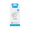 Cargador de CA Sandberg Dual USB-C PD65W EU, interior, AC, 20 V, 3,25 A, blanco