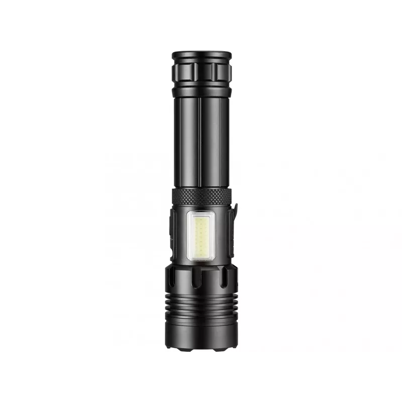 Batería externa linterna Sandberg Survivor 7en1 5000, linterna de mano, negro, aluminio, LED, 2 lámparas, 200 lm