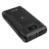 Batería externa Sandberg Survivor Powerbank 7en1 76800, 76800 mAh, ion de litio (Li-Ion), carga inalámbrica, 3,6 V, negro