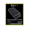 Batería externa Sandberg Survivor Powerbank 7en1 76800, 76800 mAh, ion de litio (Li-Ion), carga inalámbrica, 3,6 V, negro