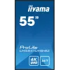 iiyama LH5541UHS-B2 Pantalla de señalización digital diseño kiosco 138,7 cm (54,6 inch) LCD 500 cd/m² 4K Ultra HD negro procesador integrado 24/7