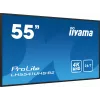 iiyama LH5541UHS-B2 Pantalla de señalización digital diseño kiosco 138,7 cm (54,6 inch) LCD 500 cd/m² 4K Ultra HD negro procesador integrado 24/7