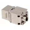 Módulo keystone Lanberg KSF6-4000, conector RJ-45 plano, azul-plata