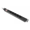 PDU Lanberg PDU-05E-0200-BK 5 tomas AC 1U negro