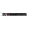 PDU Lanberg PDU-05E-0200-BK 5 tomas AC 1U negro