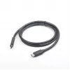 Cable USB-C a USB-C Gembird CCP-USB3.1-CMCM-1M — 1 m, USB 3.2 Gen 1, negro