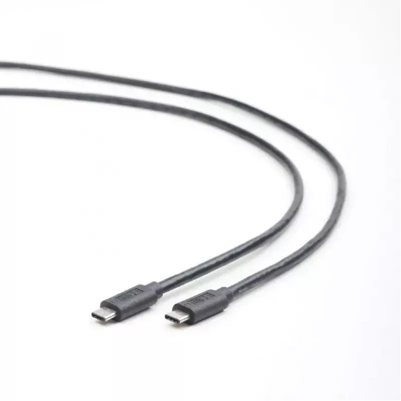 Cable USB-C a USB-C Gembird CCP-USB3.1-CMCM-1M — 1 m, USB 3.2 Gen 1, negro