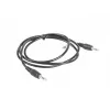 Cable de audio LANBERG 3,5 mm macho-macho 1,2 m negro
