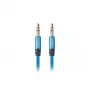 Cable de audio Lanberg CA-MJMJ-10CU-0030-BL 3 m 3,5 mm macho a macho azul