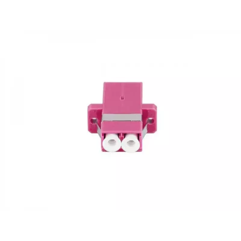 Adaptador de fibra óptica LANBERG MM LC/UPC Duplex OM4